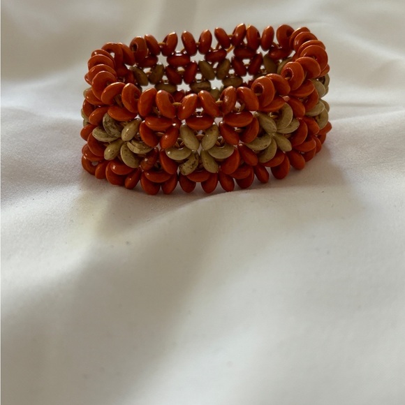 Boho Chick Wooden Bead Bracelet - Picture 2 of 3